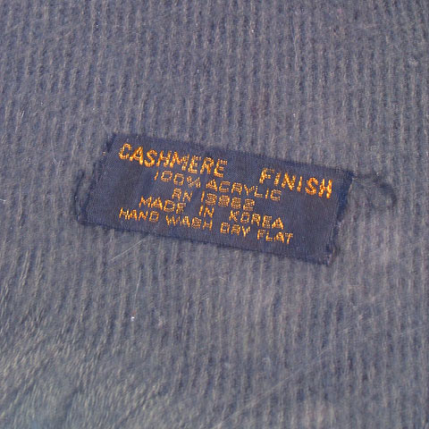 Cashmere Finish Acrylic Neck Scarf - Click Image to Close