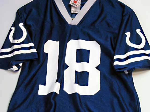 Childs L Manning 18 Colts Jersey