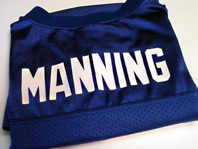 Childs L Reebok Manning 18 Colts Jersey