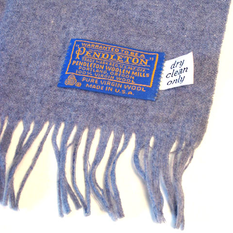 Wool Neck Scarf by Pendelton - Gray