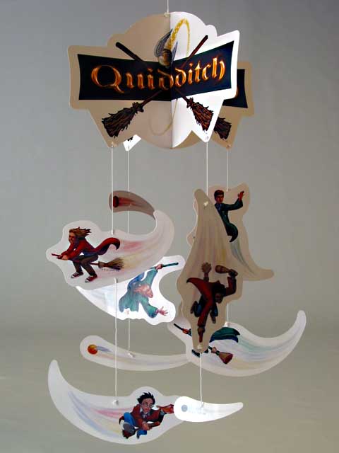 Harry Potter - Quidditch Paper Mobile (POS) - Click Image to Close