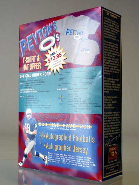 Peyton-Os Cerial Box