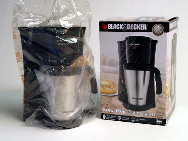 Black & Decker Brew-N-Go Coffee Maker