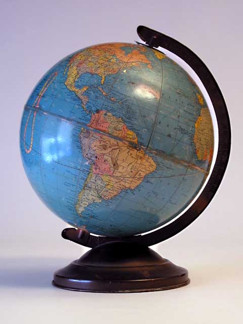10 inch Standard Globe - Replogle - Click Image to Close