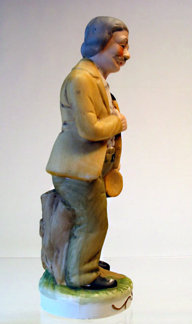 Man with Saxophone Porcelain Figurine