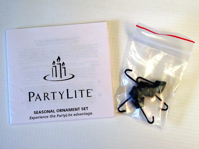 PartyLite Seasonal Ornaments - Click Image to Close