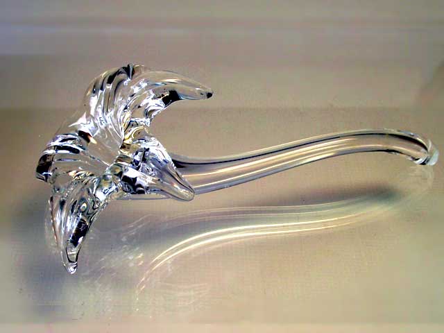 Crystal Single-Flower Vase