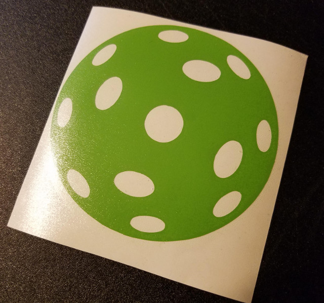 PickleBall Sticker - Click Image to Close