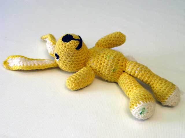 Crocheted Bunny Rabbit - Click Image to Close