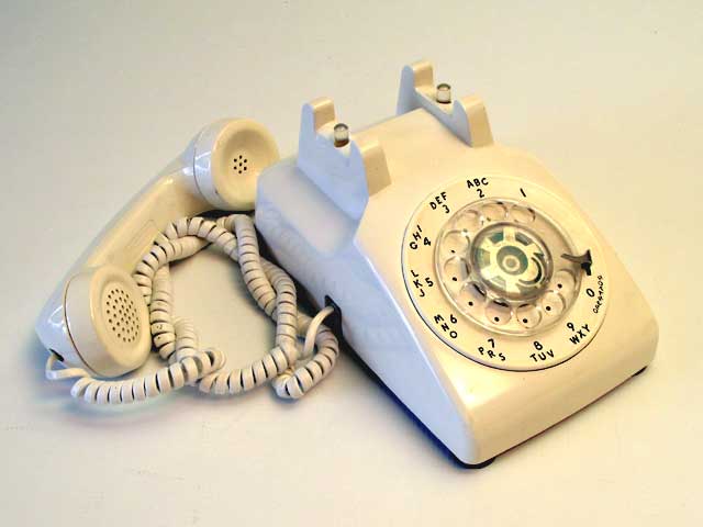 Bell Rotary Desk Telephone - Click Image to Close