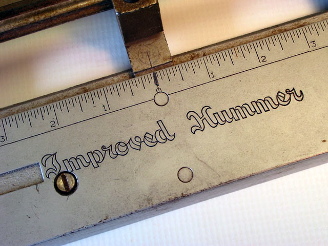 Improved Hummer 3-Hole Punch - Click Image to Close