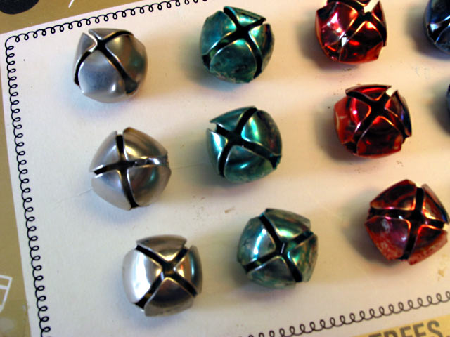 15 Colorful Carded Jingle Bells