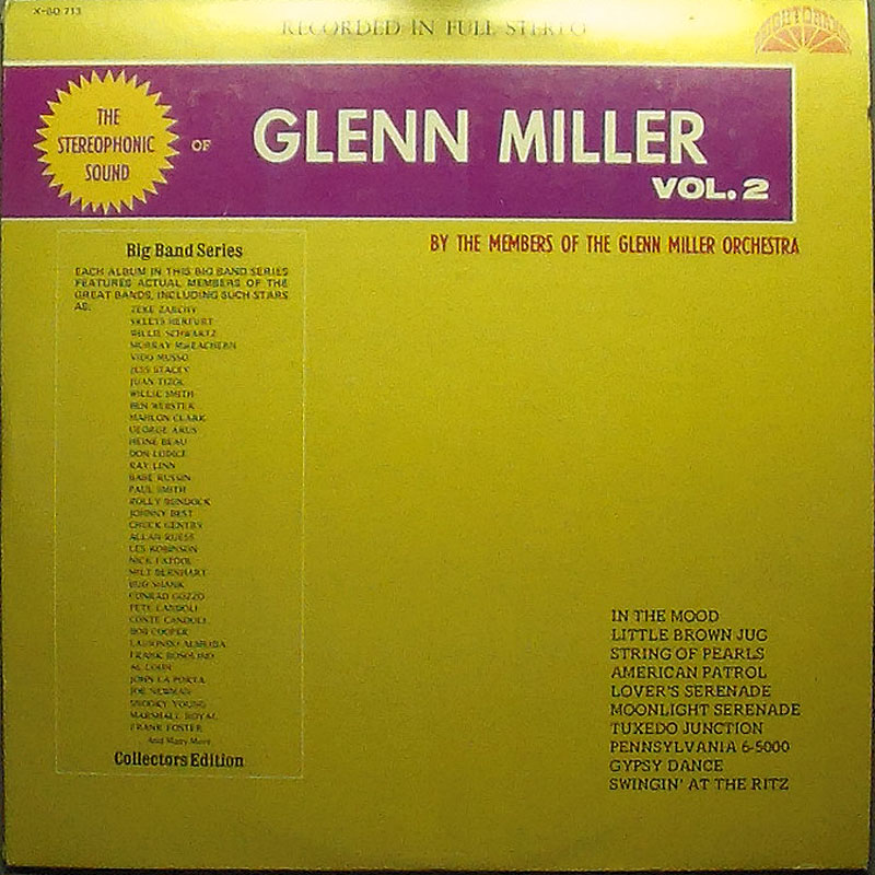 Stereophonic Sound Of Glenn Miller - Volume 2 - Click Image to Close