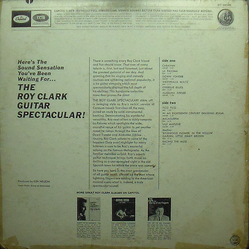 Roy Clark - Guitar Spectacular - Click Image to Close