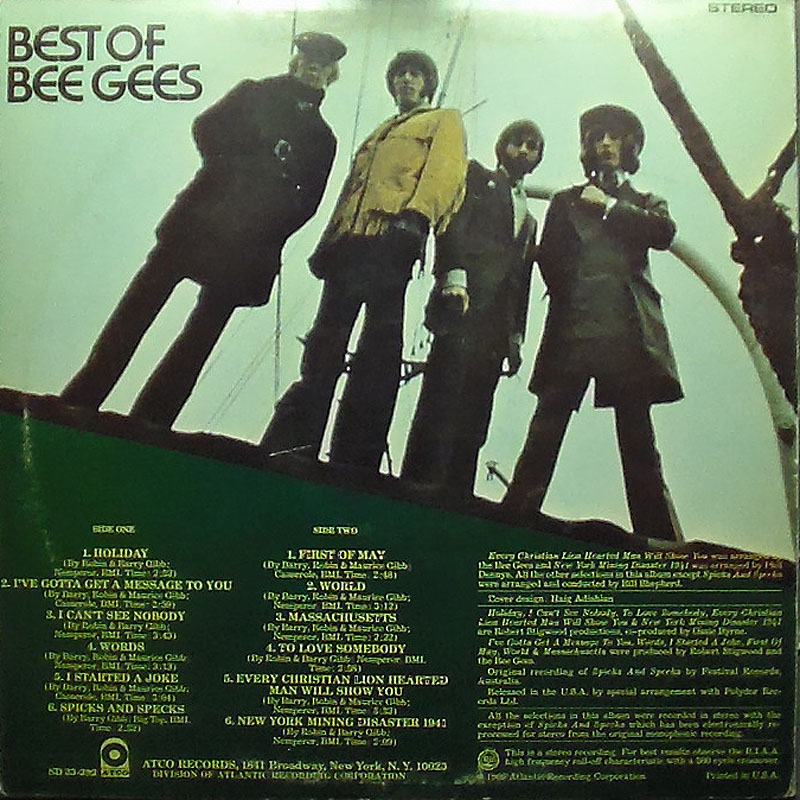 Best of the Bee Gees - Click Image to Close