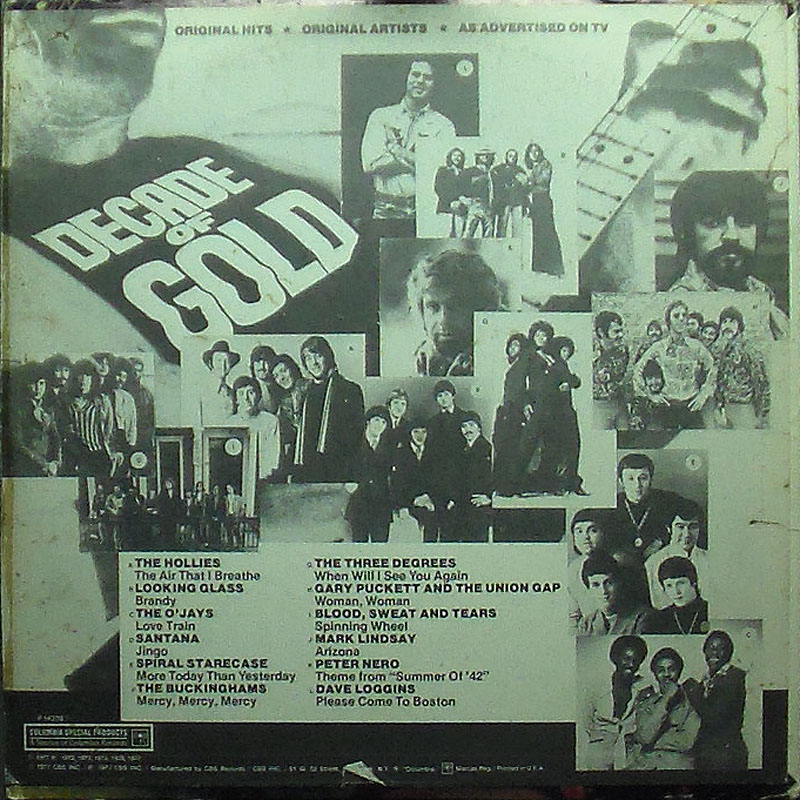 Various Artists - Decade of Gold - Click Image to Close