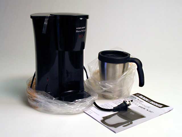 Black & Decker Brew-N-Go Coffee Maker - Click Image to Close