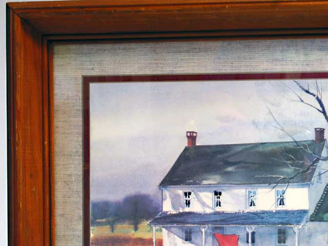 Home Interior - Farmhouse - Framed Litho - Click Image to Close