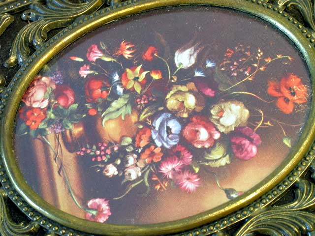 Floral Oval Pair