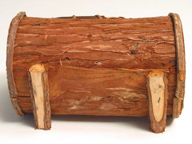 Log Planter - Click Image to Close