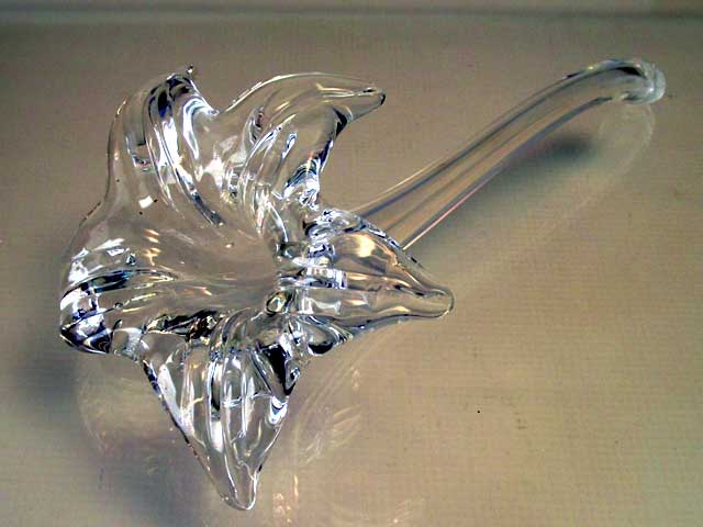 Crystal Single-Flower Vase - Click Image to Close
