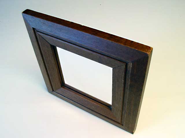 Wooden Mirror 11.5 inch Square
