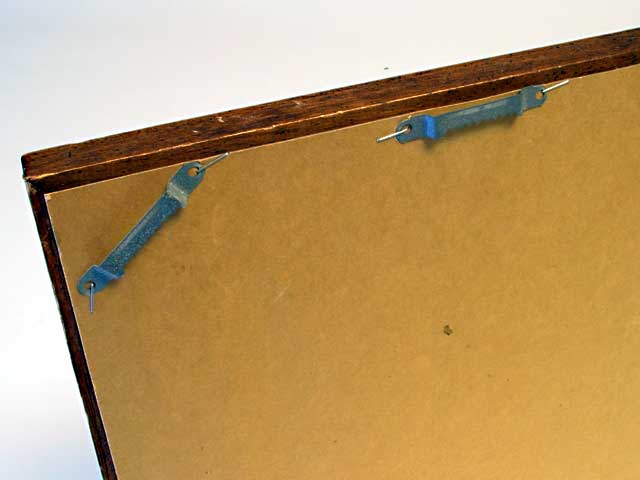 Wooden Mirror 11.5 inch Square - Click Image to Close