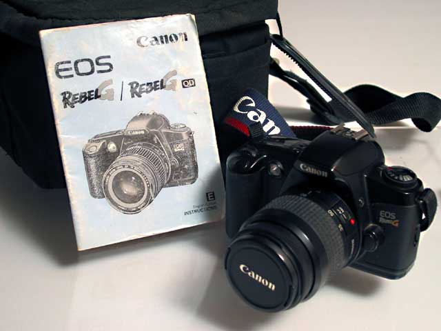 Canon EOS Rebel G 35mm Camera - Click Image to Close