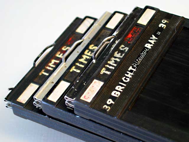 3 "TIMES" Film Holders
