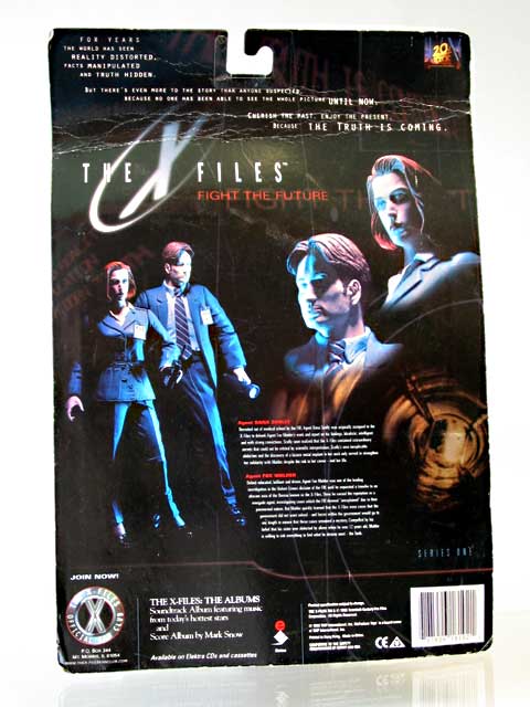 X-Files Agent Dana Scully Action Figure - Click Image to Close